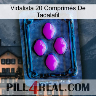 Vidalista 20 Comprimés De Tadalafil 04
